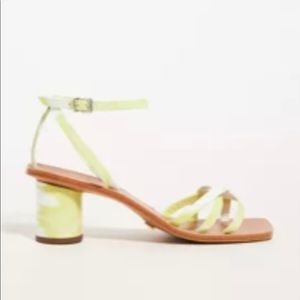 Anthropologie Vicenza Strappy Round-Heeled Sandals Size 9